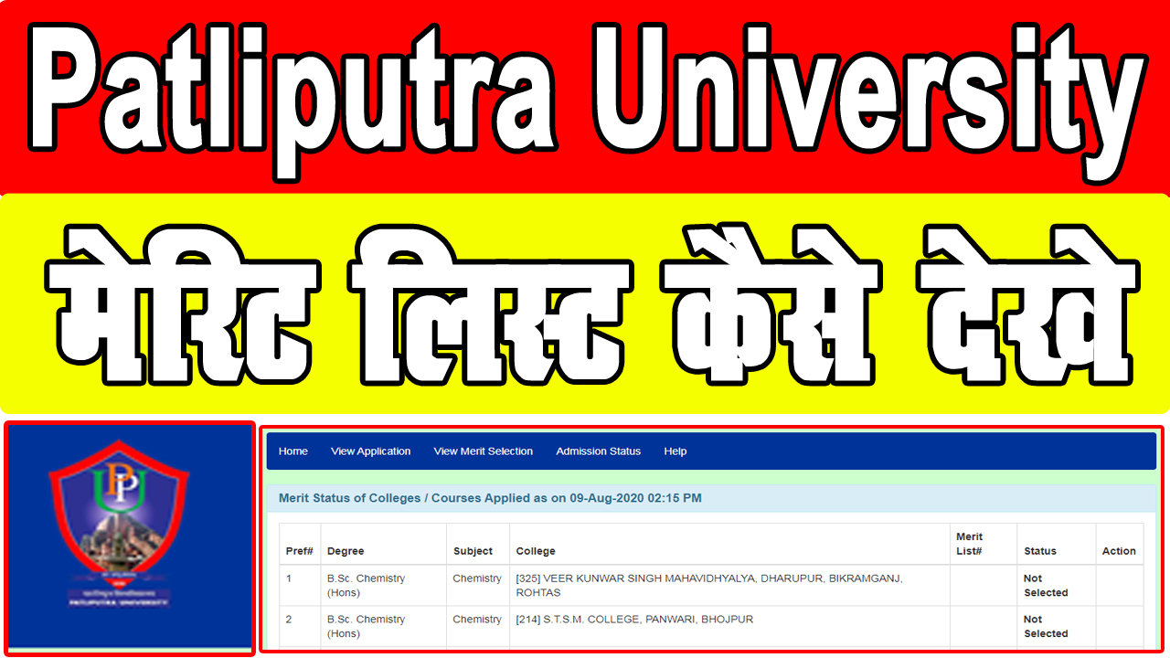 Ppu ug admission merit list 2021