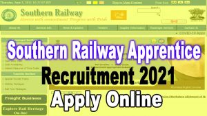 Southern railway apprentice recruitment 2021