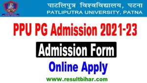 Ppu pg admission 2022