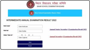 Bihar board 12th result 2022