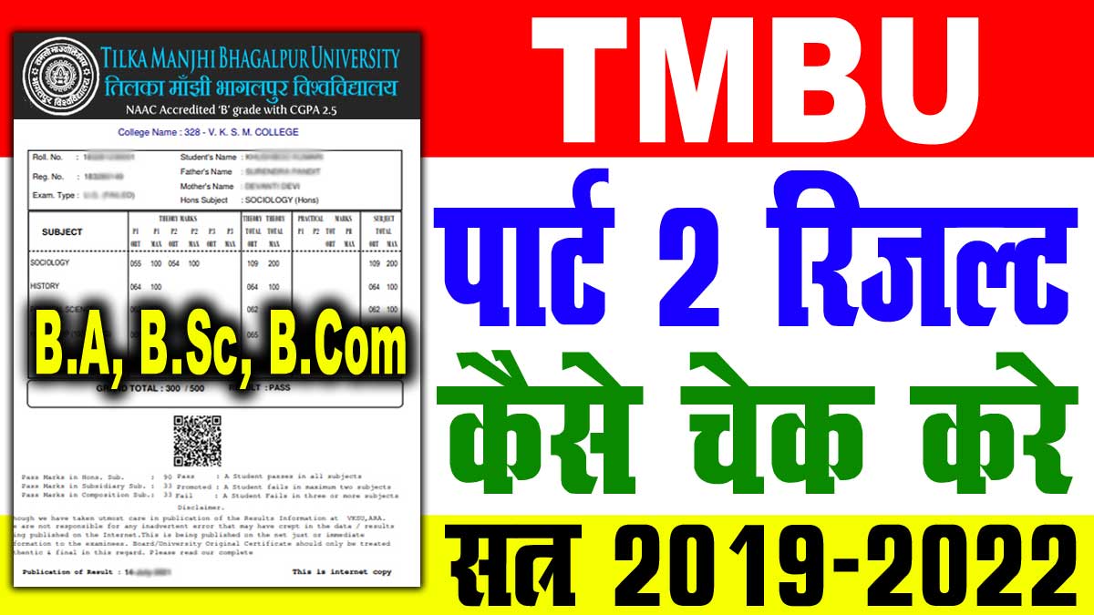 TMBU Part 2 Result 2022