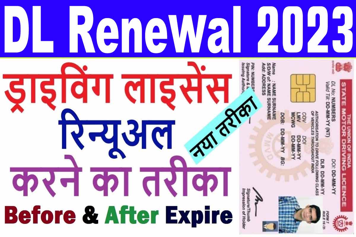 Driving License Renew 2023