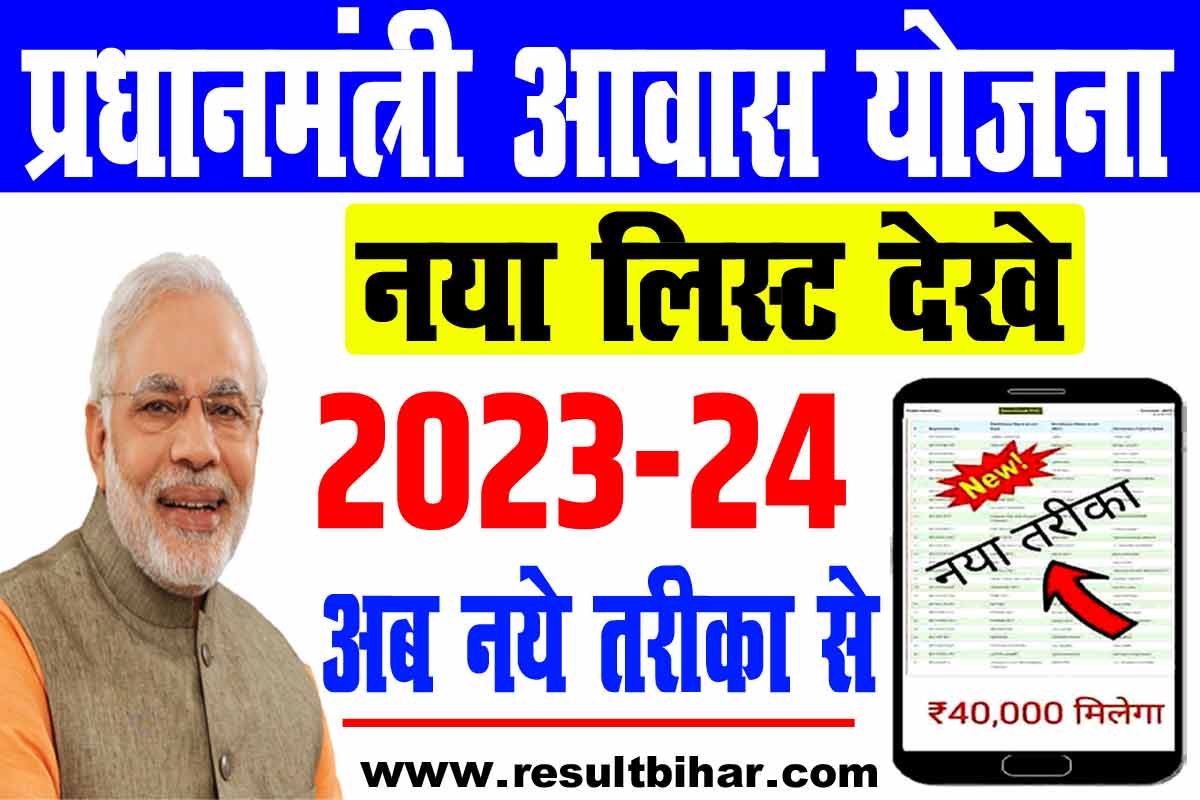 Pradhanmantri Awas Yojana List 2023-24