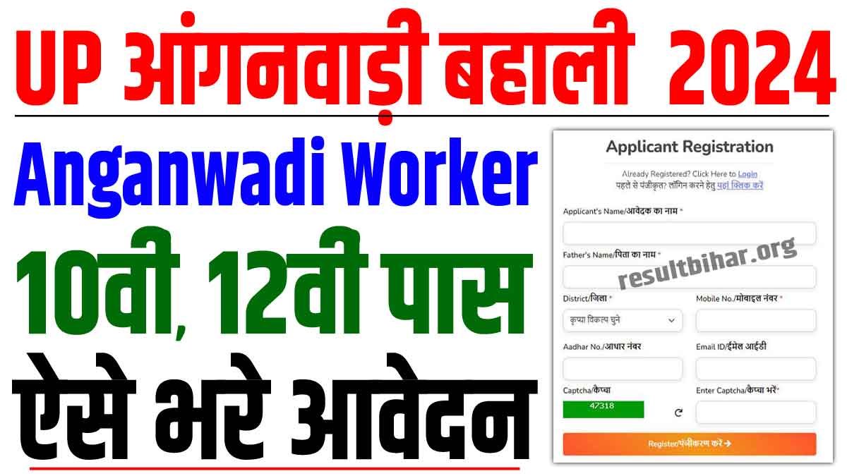 UP Anganwadi Recruitment 2025