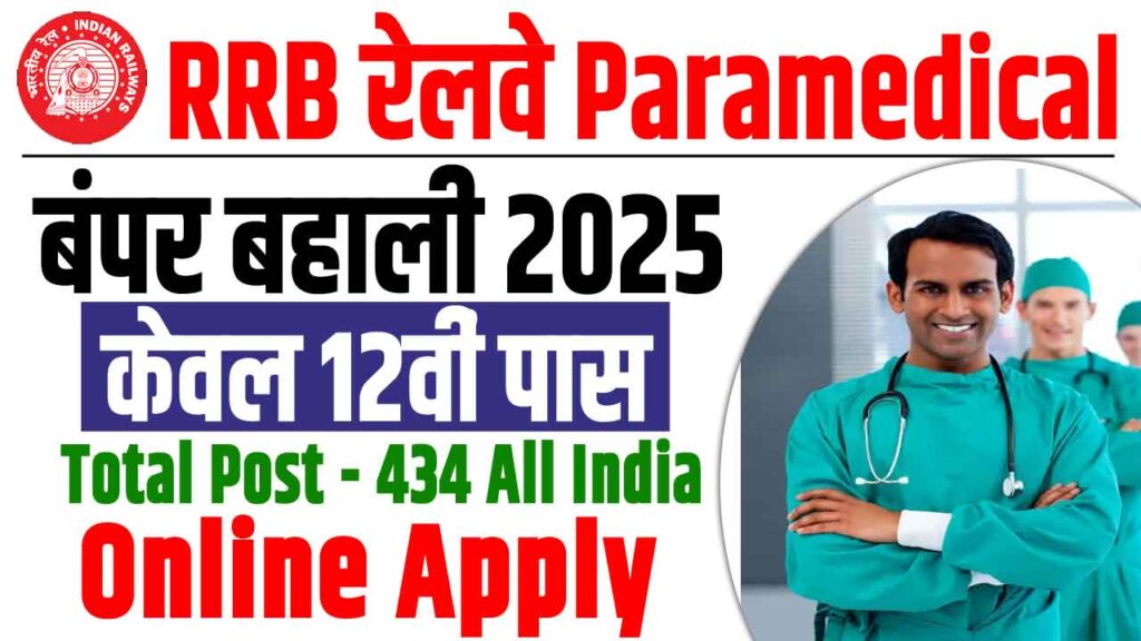 Rrb paramedical recruitment 2025